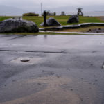 「諏訪湖で朝活。太極拳」2020年の最終回は寒い雨で中止でした